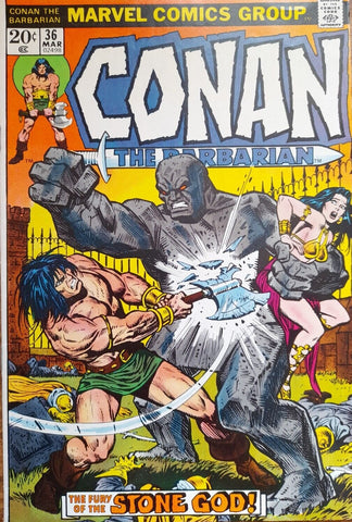 Conan The Barbarian #36 - Marvel Comics - 1973