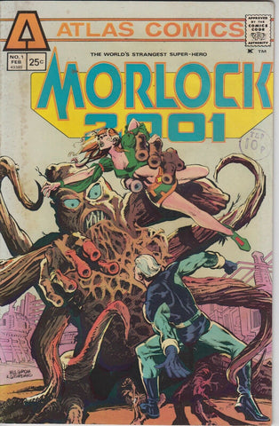 Morlock 2001 #1 - Atlas Comics - 1975 - low grade