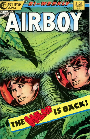 Airboy #24 - Eclipse Comics - 1987