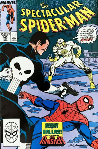 Spectacular Spider-Man #143 - Marvel Comics - 1988
