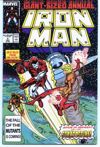 Iron Man Annual #9 - Marvel Comics - 1987