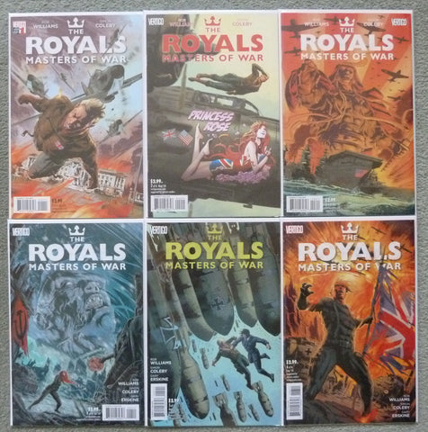 The Royals Masters of War #1 - 6 - Vertigo Comics - 2014 - Full Set