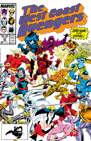 West Coast Avengers #28 - Marvel Comics - 1987