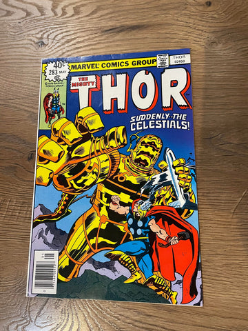 Mighty Thor #283 - Marvel Comics - 1979 - Back Issue - 1st Celestials