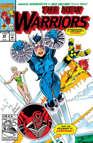 New Warriors #28 - Marvel Comics - 1992