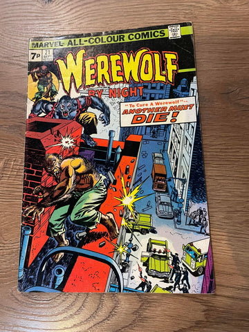 Werewolf by Night #21 - Marvel Comics - 1974