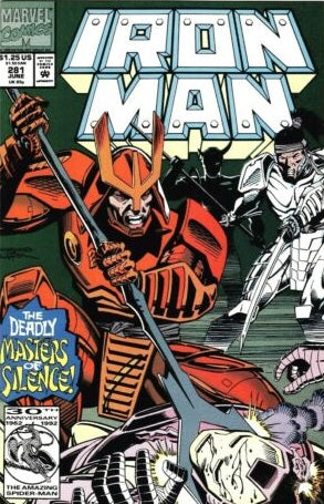 Iron Man #281 - Marvel Comics - 1992 - 1st Cameo App. War Machine Armour