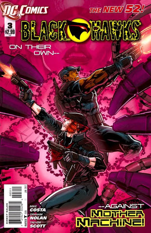 Black Hawks #3 - DC Comics - 2012