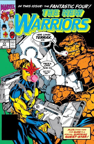New Warriors #17 - Marvel Comics - 1991