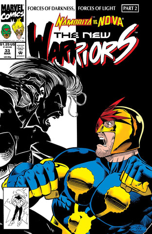 New Warriors #33 - Marvel Comics - 1993