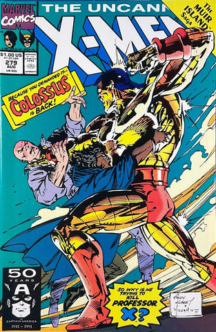 The Uncanny X-Men #279 - Marvel Comics - 1991