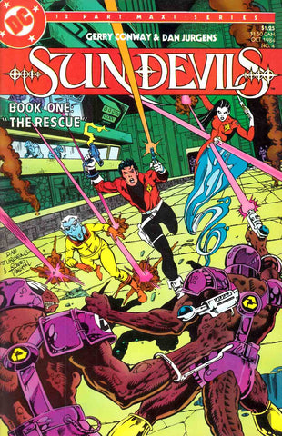 Sun Devils #4 - DC Comics - 1984