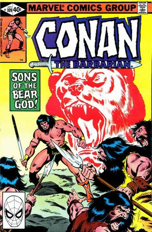 Conan The Barbarian #109 - Marvel Comics - 1980