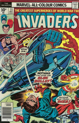 The Invaders #11 - Marvel Comics - 1977 - PENCE Copy