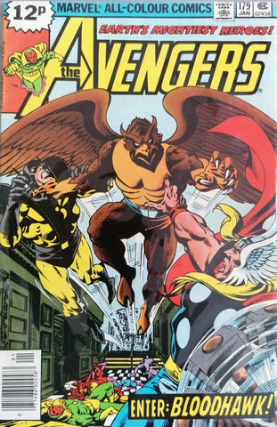 The Avengers #179 - Marvel Comics - 1978 - Pence Copy