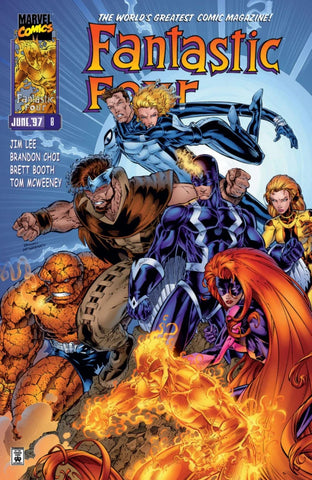 Fantastic Four #8 - Marvel Comics - 1997
