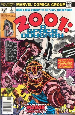 2001: A Space Odyssey #3 - Marvel - 1976