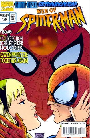 Web of Spider-Man #25 - Marvel Comics - 1994 - w/holodisk