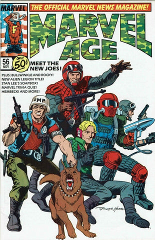 Marvel Age #56 - Marvel Comics - 1987