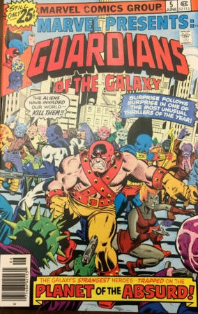 Marvel Presents #5 : Guardians Of The Galaxy - Marvel Comics - 1976
