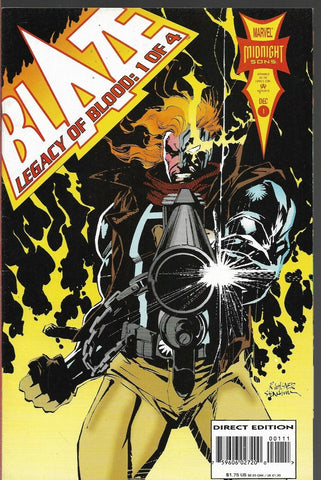 Blaze Legacy of Blood #1 - Marvel Comics - 1993