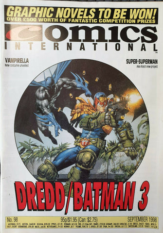 Comics International Magazine #98 - Dredd / Batman 3