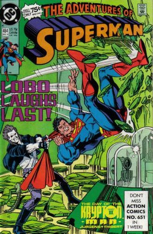 Adventures Of Superman #464 - DC Comics - 1990