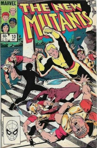 New Mutants #10 - Marvel Comics - 1983