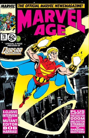Marvel Age #78 - Marvel Comics - 1989