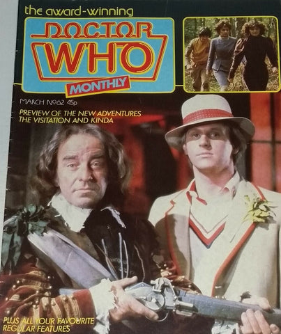 Doctor Who Magazines #62 - Marvel Comics - 1982