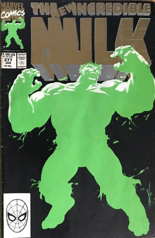 Incredible Hulk #377 - Marvel Comics - 1991 - Gold Variant - 1st App Professor H