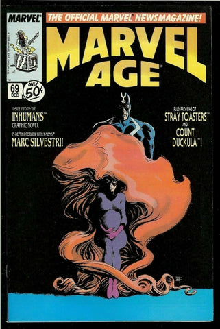 Marvel Age #69 - Marvel Comics - 1988