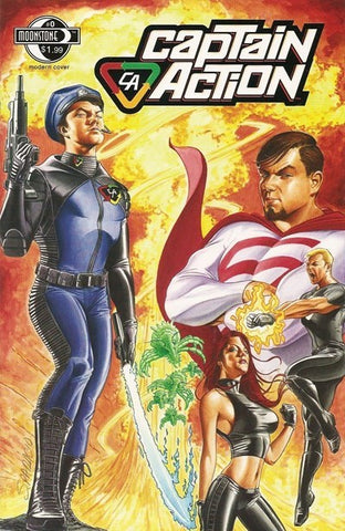 Captain Action #0 - Moonstone - 2008 - Modern Cover Variant