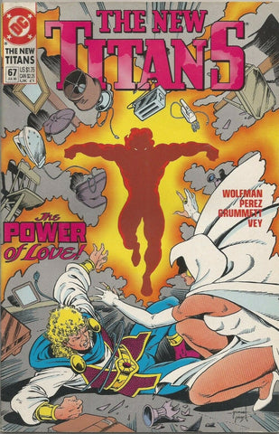 The New Titans #67 - DC Comics - 1990