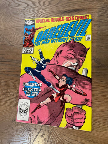 Daredevil #181 - Marvel Comics - 1982 - Death of Elektra
