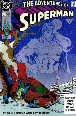 Adventures Of Superman #474 - DC Comics - 1991