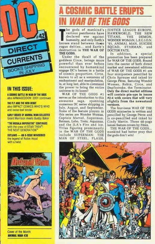 DC Direct Currents #42 - DC Comics - 1991