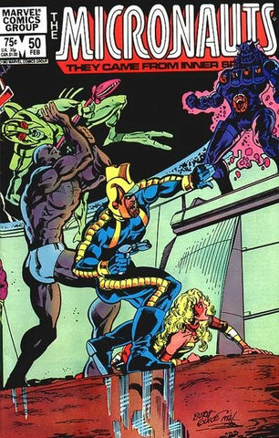 The Micronauts #50 - Marvel Comics - 1982