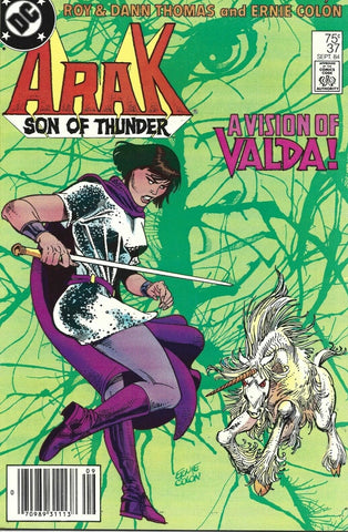 Arak Son Of Thunder #37 - DC Comics - 1984
