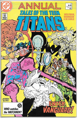 Tales of the Teen Titans Annual #4 - DC Comics - 1986