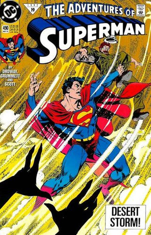 Adventures Of Superman #490 - DC Comics - 1992