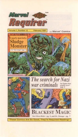 Marvel Requirer Vol.1 #12 - Marvel Comics - February 1991