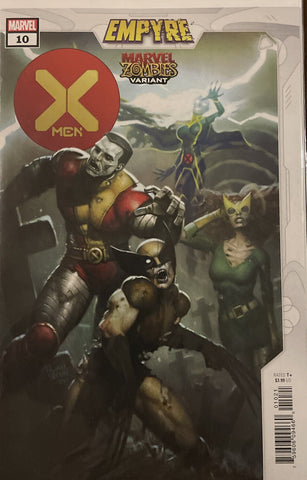 X-Men #10 - Marvel Comics - 2020 - Empyre / Marvel Zombies Variant
