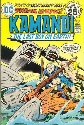 Kamandi, The Last Boy on Earth #25 - DC Comics - 1975