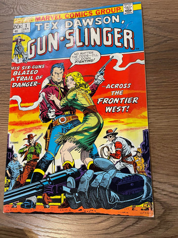 Tex Dawson Gun-Slinger #1 - DC Comics - 1973 - Back Issue