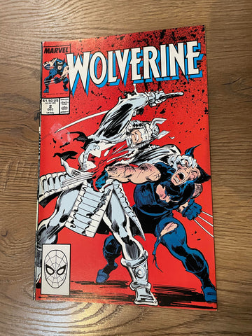 Wolverine #2 - Marvel Comics - 1988