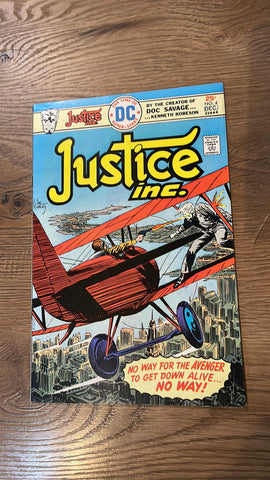 Justice Inc #4 - DC Comics - 1975