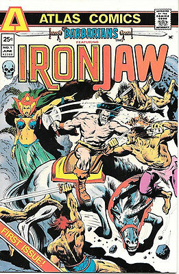 Barbarians Ft. Ironjaw #1 - Atlas Comics - 1975