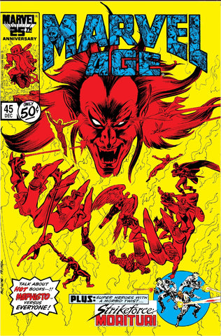 Marvel Age #45 - Marvel Comics - 1986