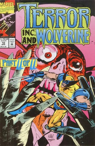 Terror Inc. & Wolverine #10 - Marvel Comics - 1993